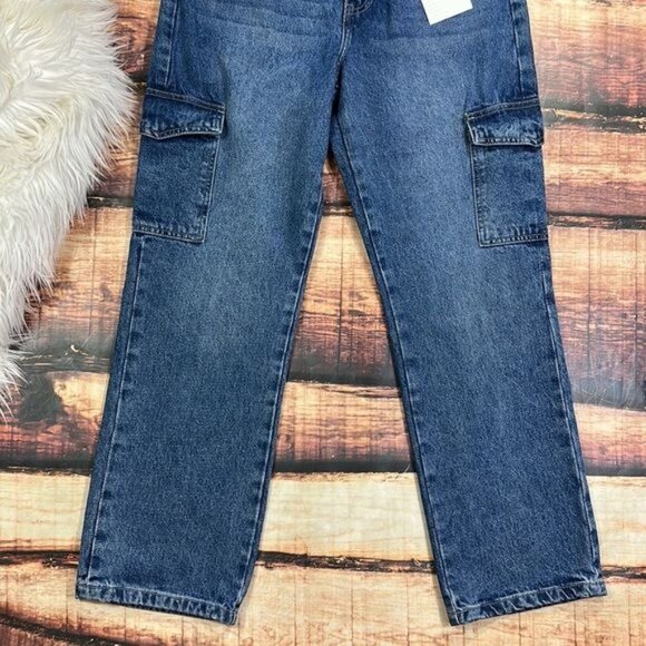 KanCan Cargo Jeans - Denim - Picture 3 of 5